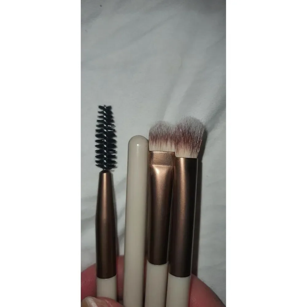 Hemkgo 6Pcs Double-ended Professional Face Brush Tools Set  for Blending